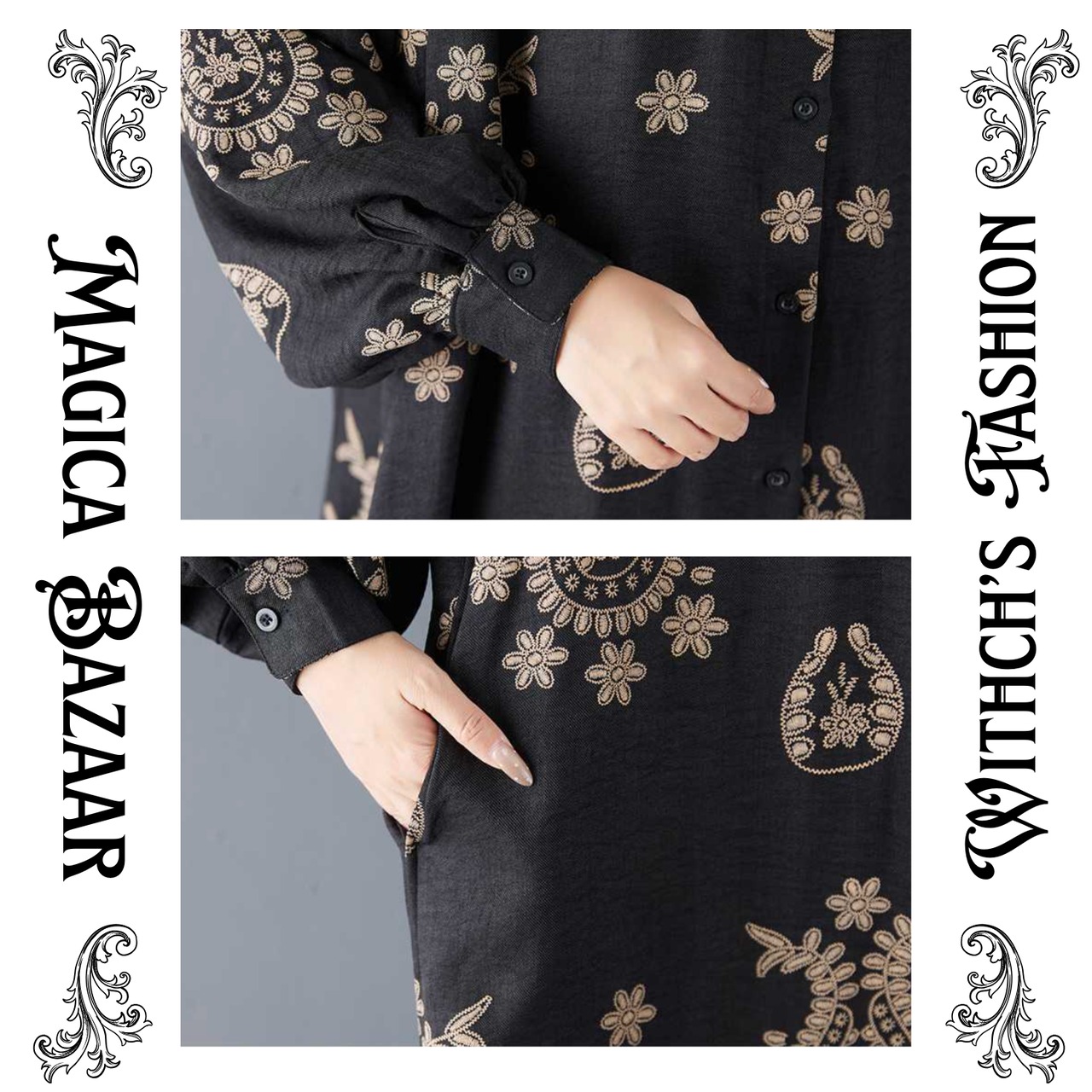 エクリプスエンブレース 刺繍ドレス　M26137