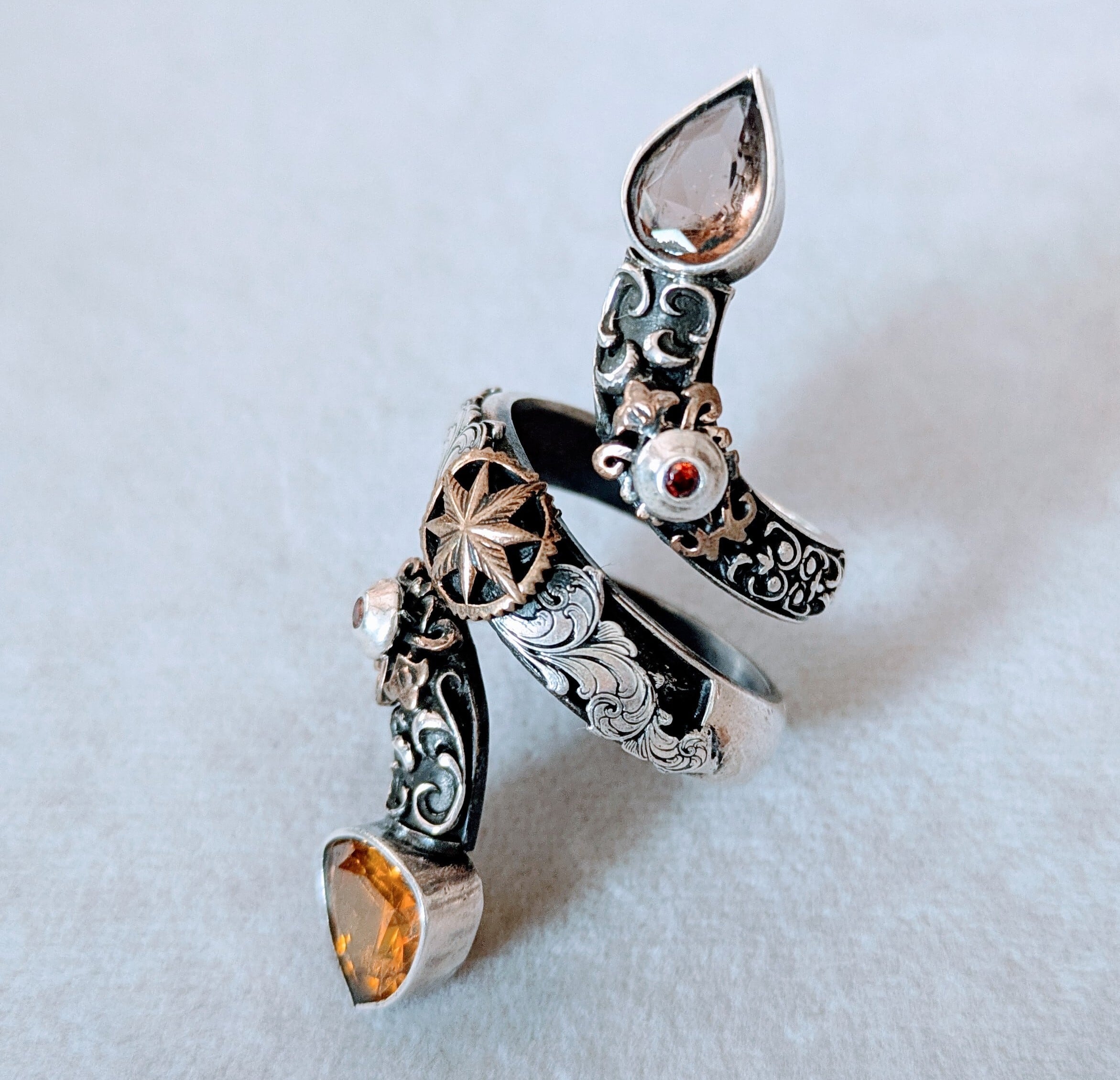 メンズ ハンドメイド リング（太陽の影）925silver | HAYAT TURKISH STYLE