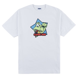 CLASSIC GRIP / COOL GATOR TEE WHITE