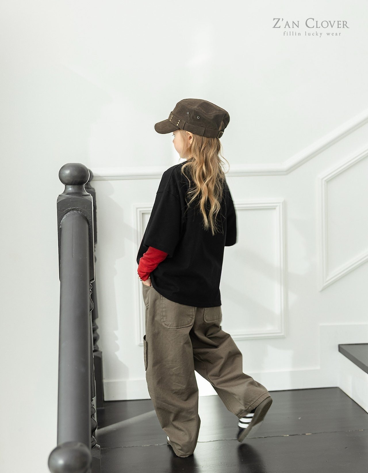 ZAN CLOVER［取寄］curve cargo pants 26winter