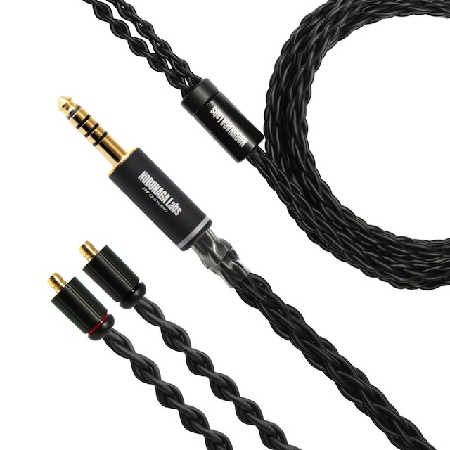 【直販限定】義侠 (ぎきょう)： NOBUNAGA Labs Advance：4.4mm5極バランス/Pentaconn ear：錫メッキ8芯