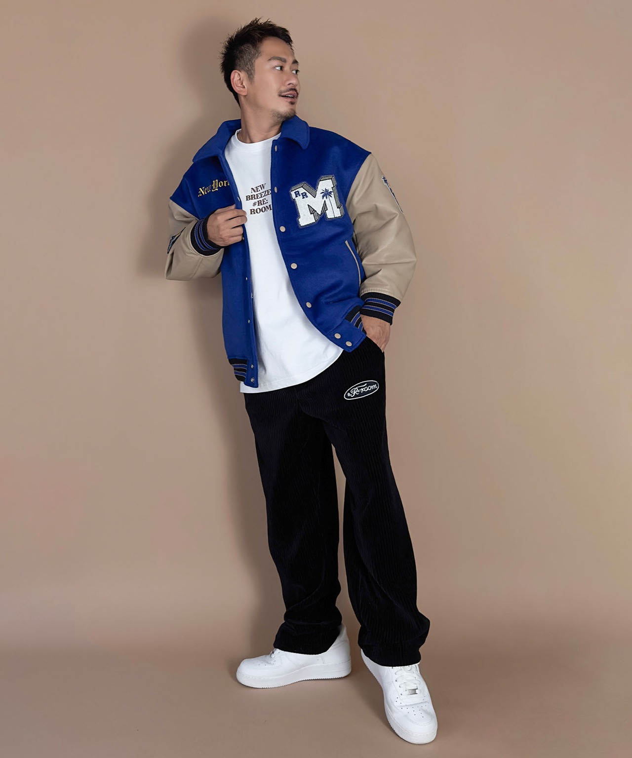 RRM BIG STADIUM JACKET［REJ097］