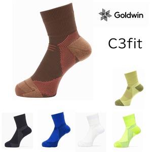 C3fitアーチサポートクォーターソックス[ユニセックス]GC23301
