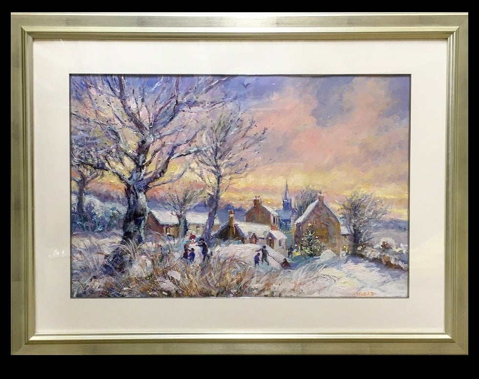 冬の午後、楽しいひと時 | A Winter Evening | Gallery Enatsu 江夏