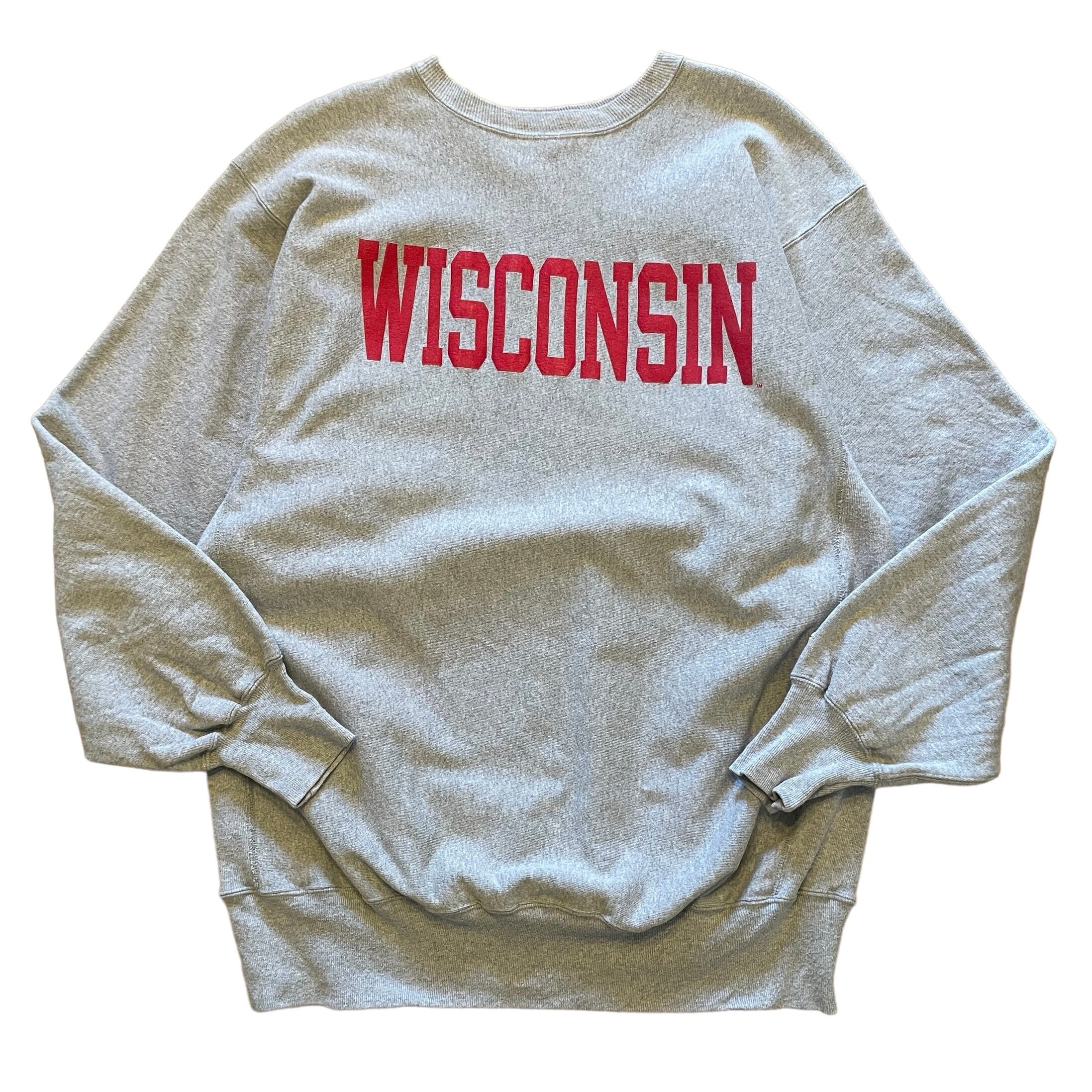 90's Champion Reverse weave Wisconsin made in Mexico【XXXL】0041