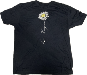 古着 ラスベガスとデイジーの花のシャツ