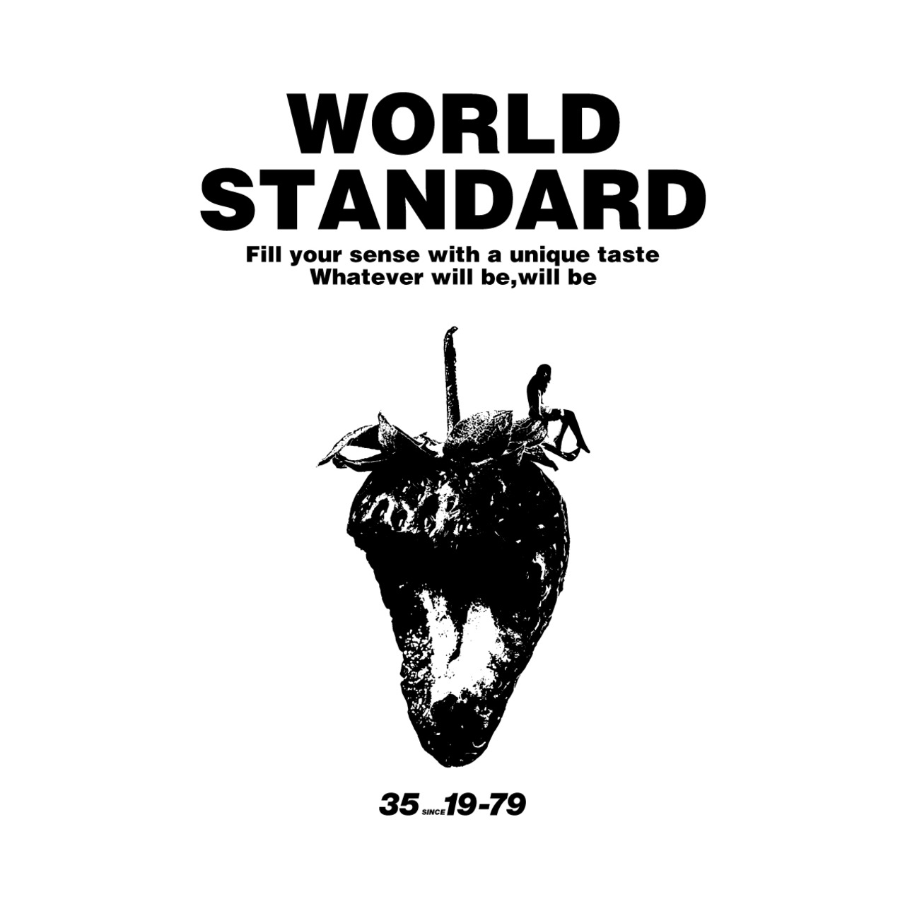WORLD STANDARD/クルーネックプリントTシャツ/WSHT-054