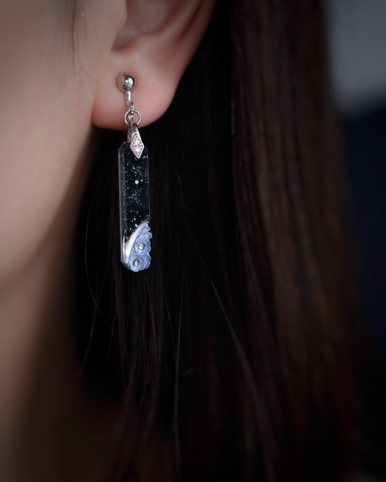 月夜の青　-Nemophila-