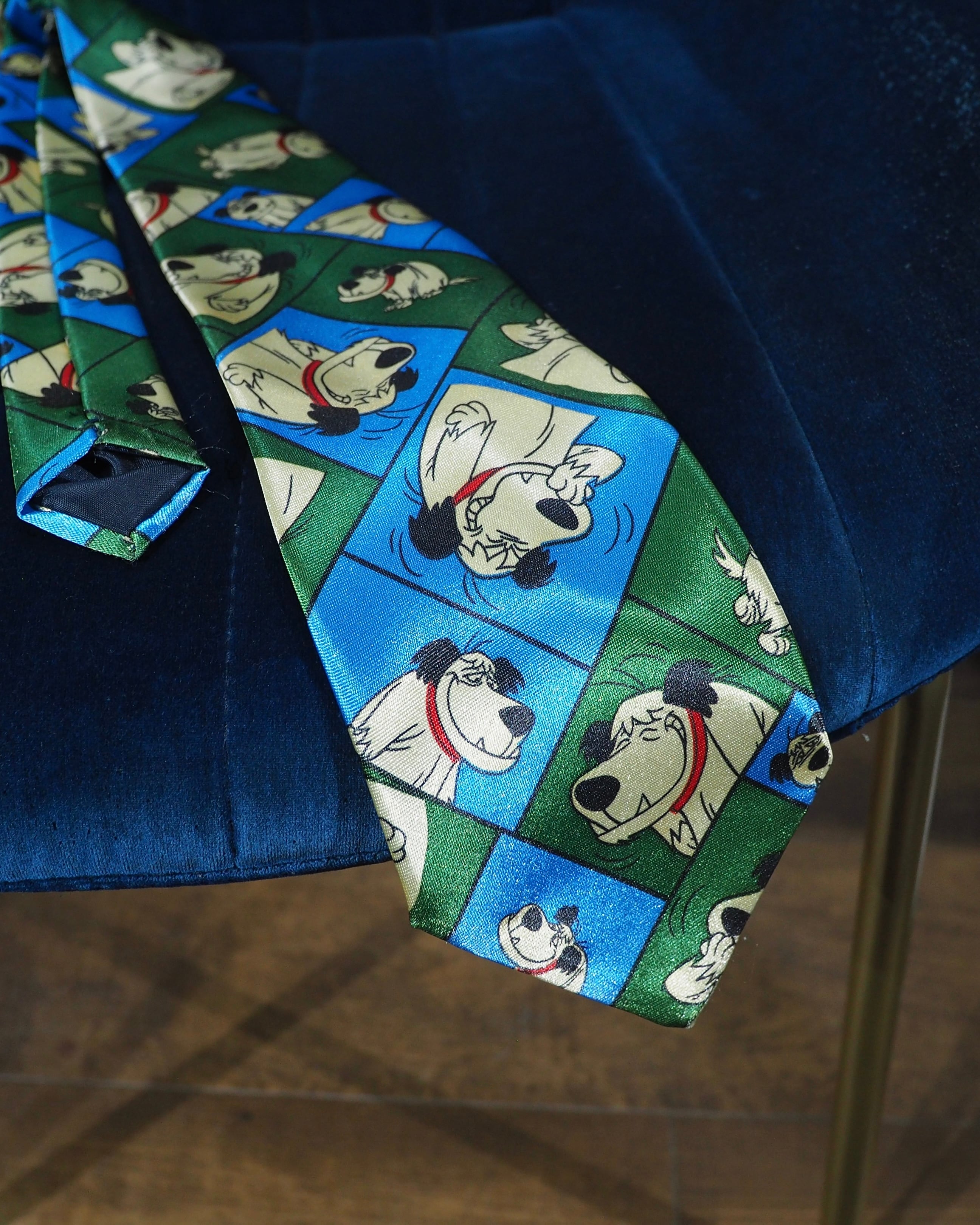 1994s " SEGA " Funny Dog printed vintage Tie