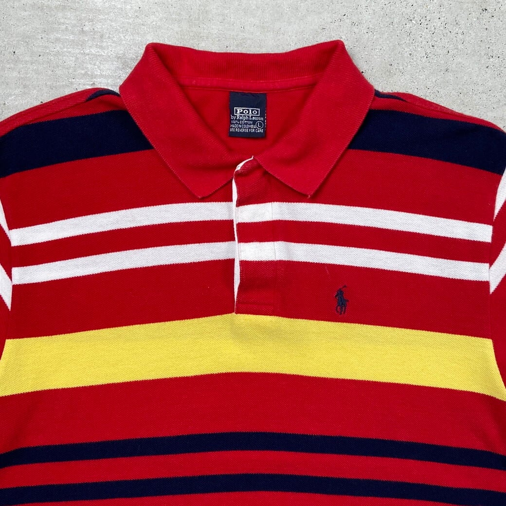 Polo by Ralph Lauren ポロバイラルフローレン ボーダーポロシャツ