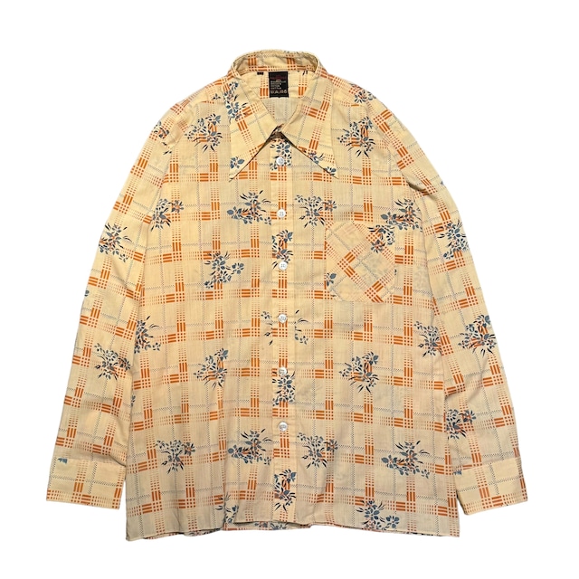 70's HOLLAND VINTAGE SHIRT【DW894】