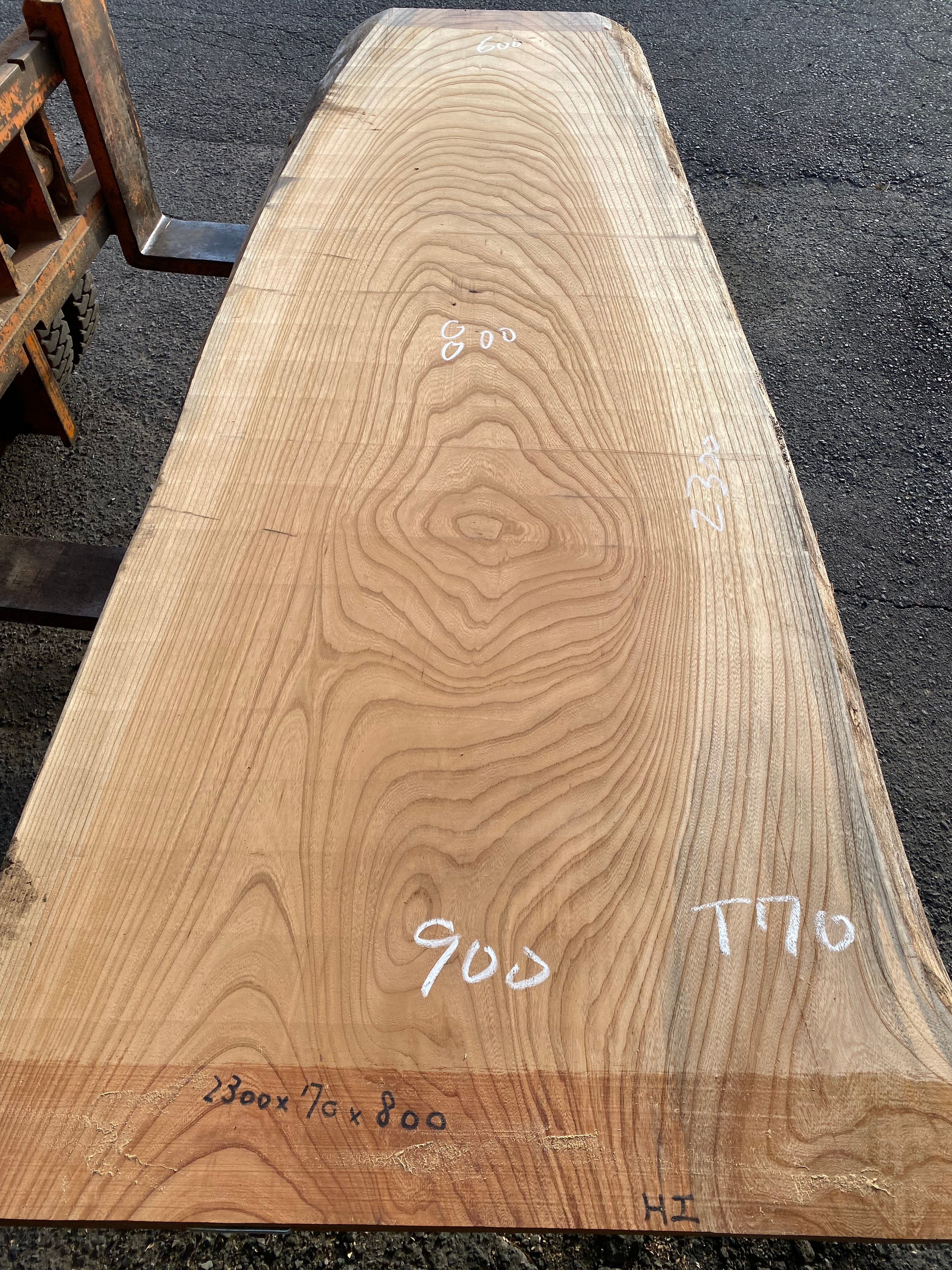 欅１枚板テーブル SPECIAL一枚板テーブル＆チェアセットvol.1欅（ケヤキ））／1540mm