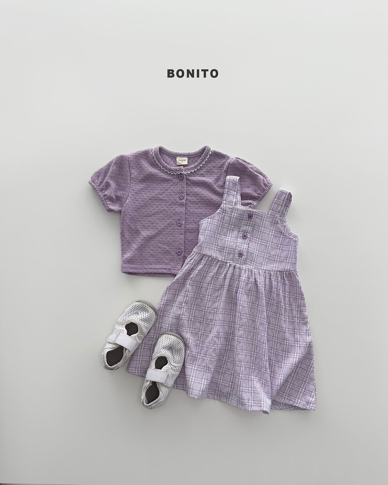 [BONITO] Ive Short Sleeve Cardigan / [보니토] 아이브반팔가디건