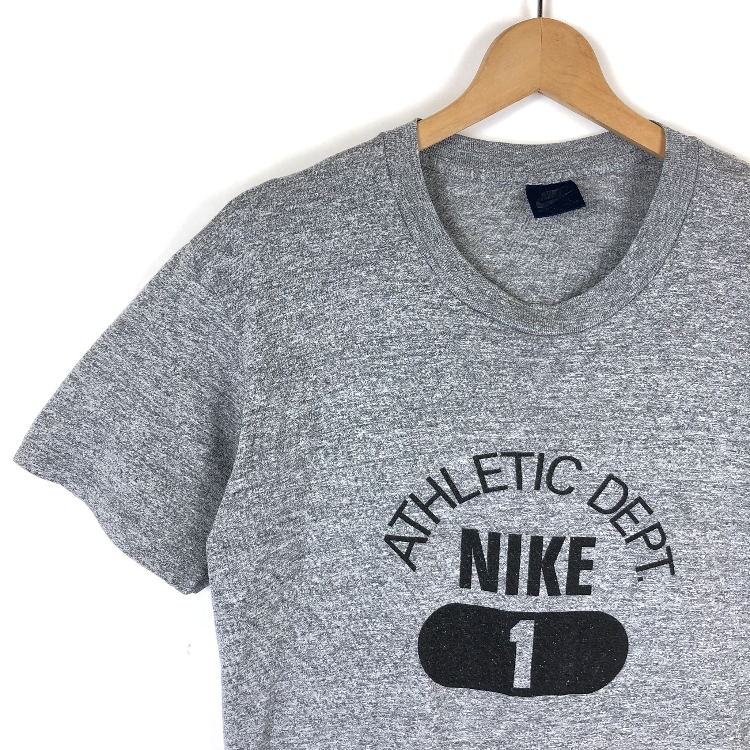 希少 タグ付 デッドストック 00s NIKE ナイキ ロゴプリントTシャツ L