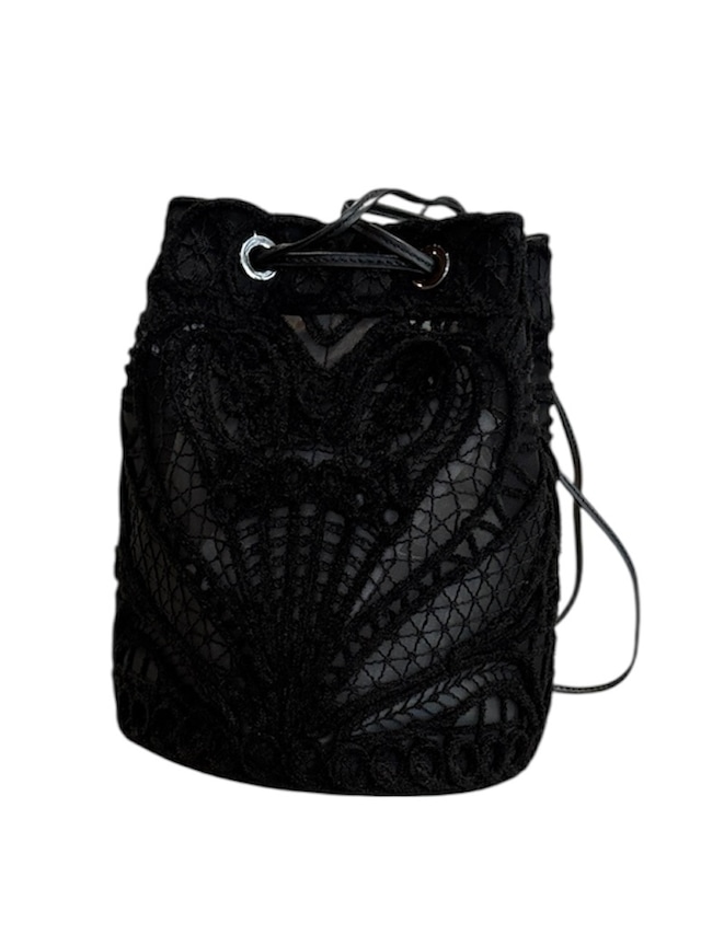 【25AW】Mame Kurogouchi マメ クロゴウチ / Cording Embroidery Bucket Bag / バッグ
