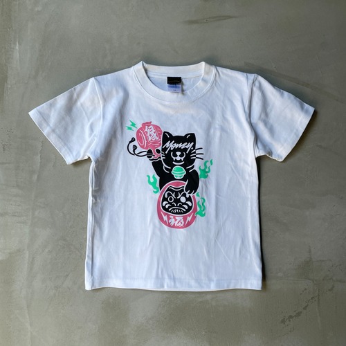 YONZY × ATD “ENGIMONO” Tシャツ(キッズ)ホワイト