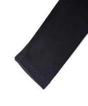 【直営限定ITEM】ヘムフリルハイネックTOPS (BLACK) CQ-47128H