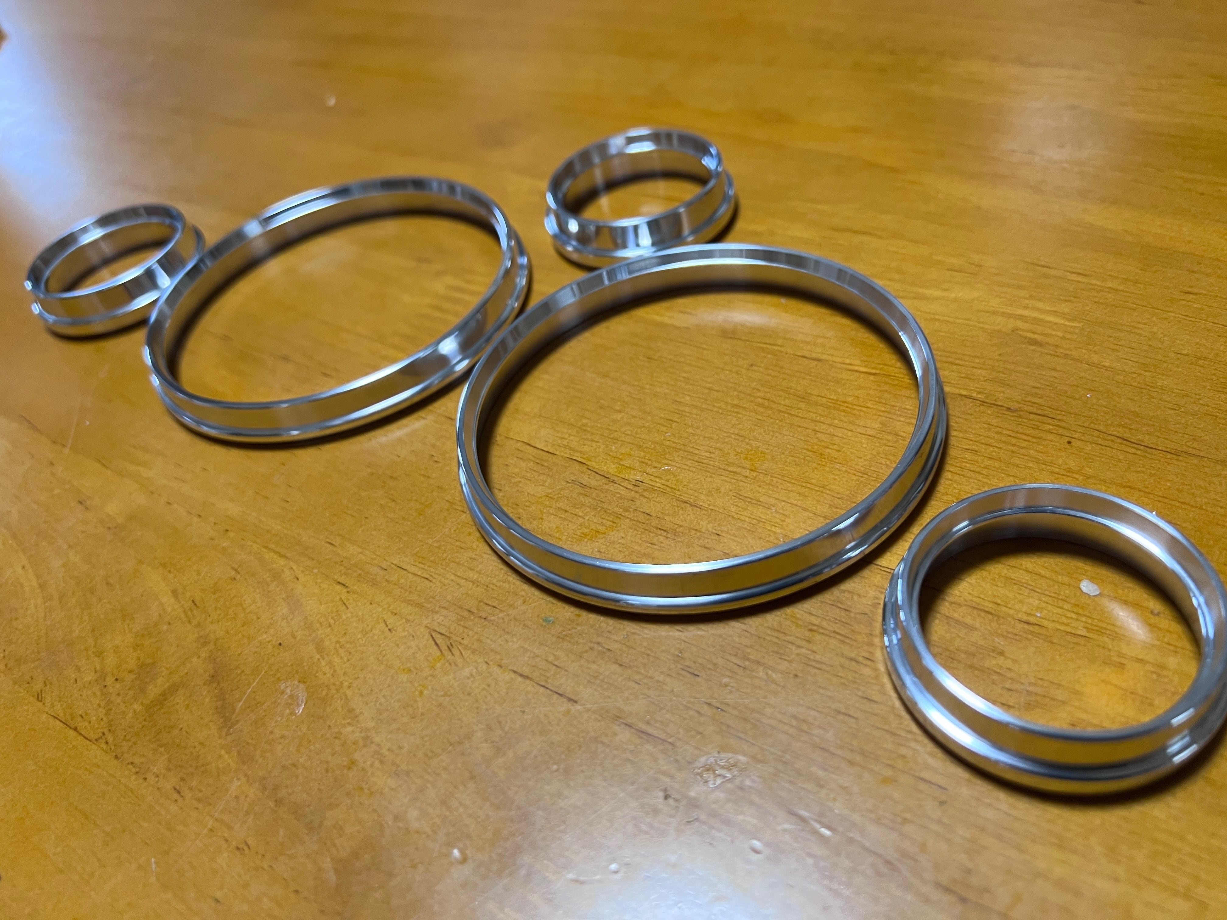 made of aluminum）Retrometer ring with lens for NA Miata & MX-5