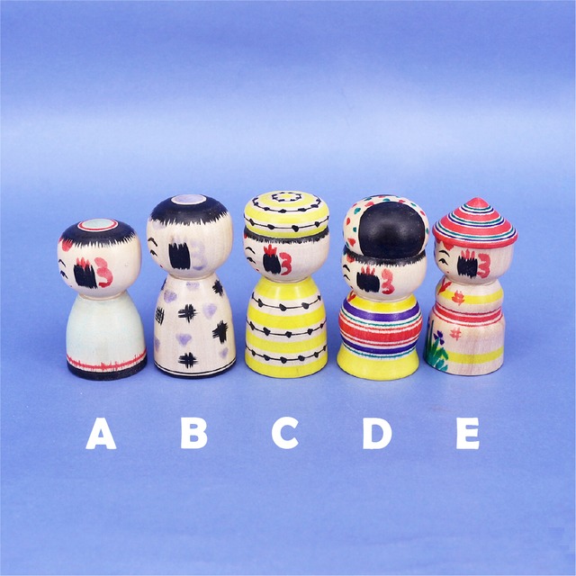 《 弥治郎系・上田康友 工人 》こけし　2寸