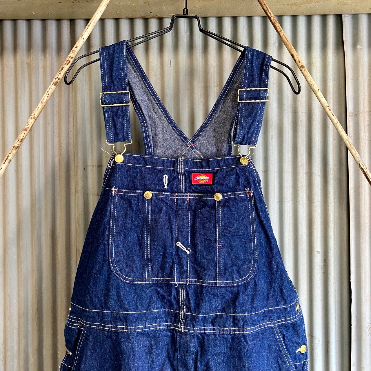 ビッグサイズ Dickies ディッキーズ デニム オーバーオール メンズW44 