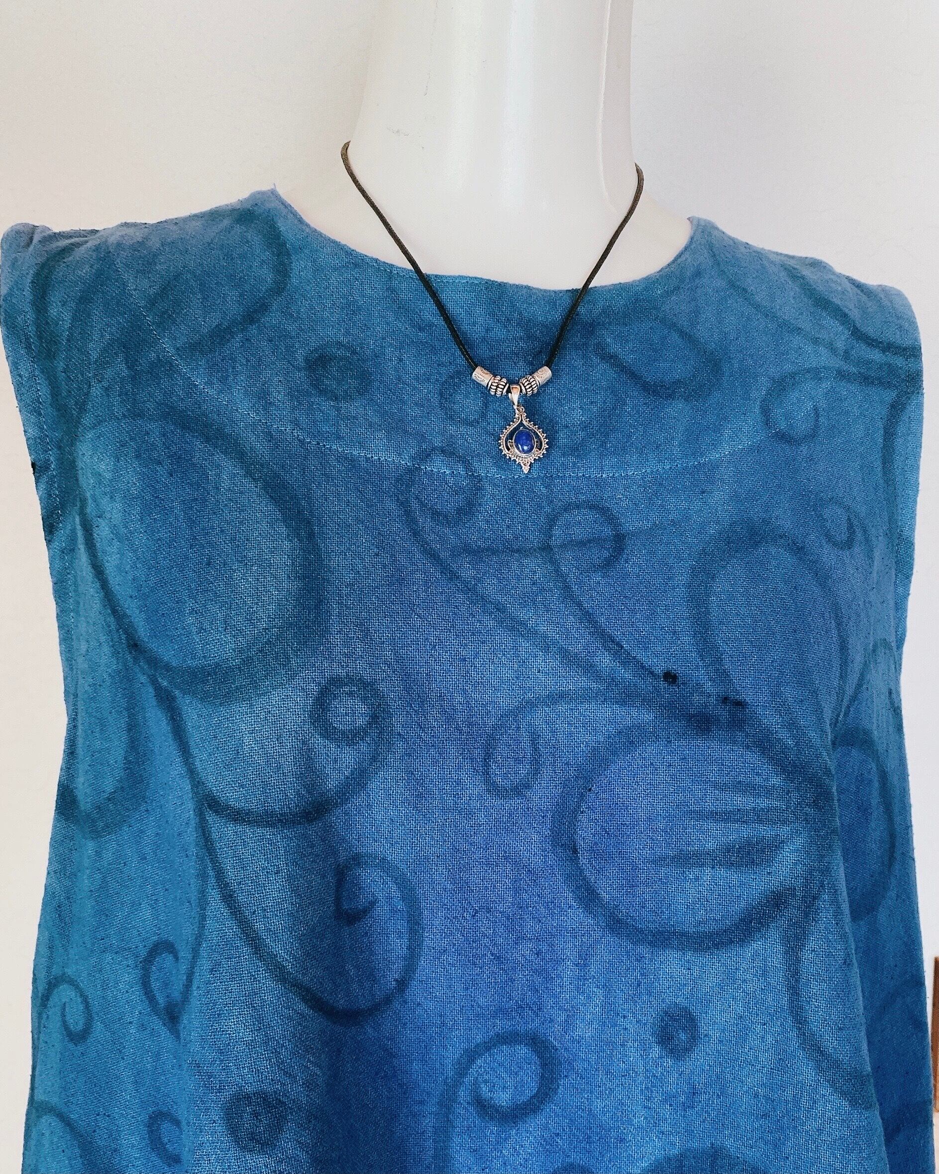 k.y.maru0816様★ウィンディかまくら 藍染 チュニック k.y.maru0816様☆ウィンディかまくら 藍染 チュニック