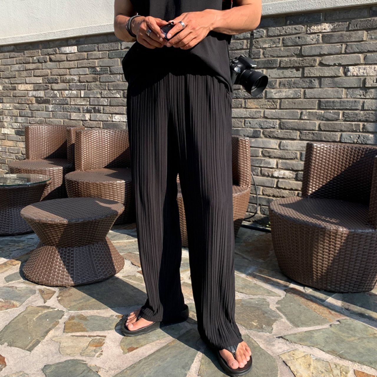 細プリーツパンツ　MT0080288