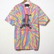 【HIROYUKI OBARA 】ムラ染めTシャツ ジョセフ レインボー