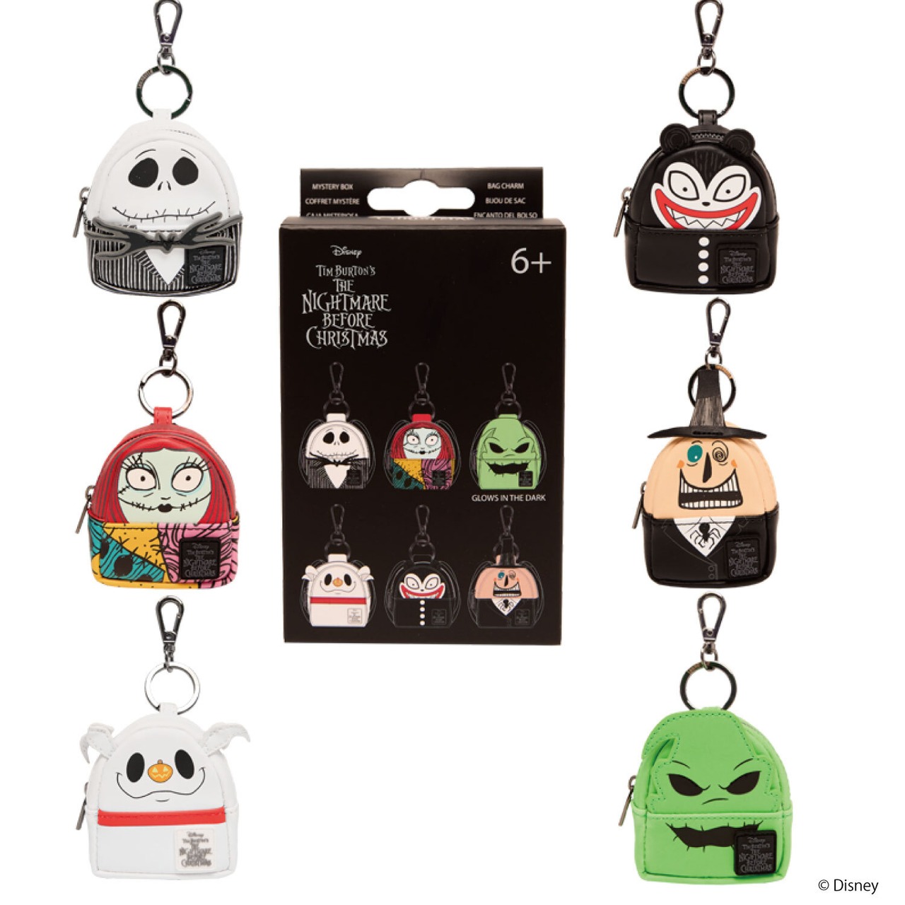 LF DISNEY NBC MINI BACKPACK MYSTERY BOX BAG CHARM-EA_WDBC0015-EA