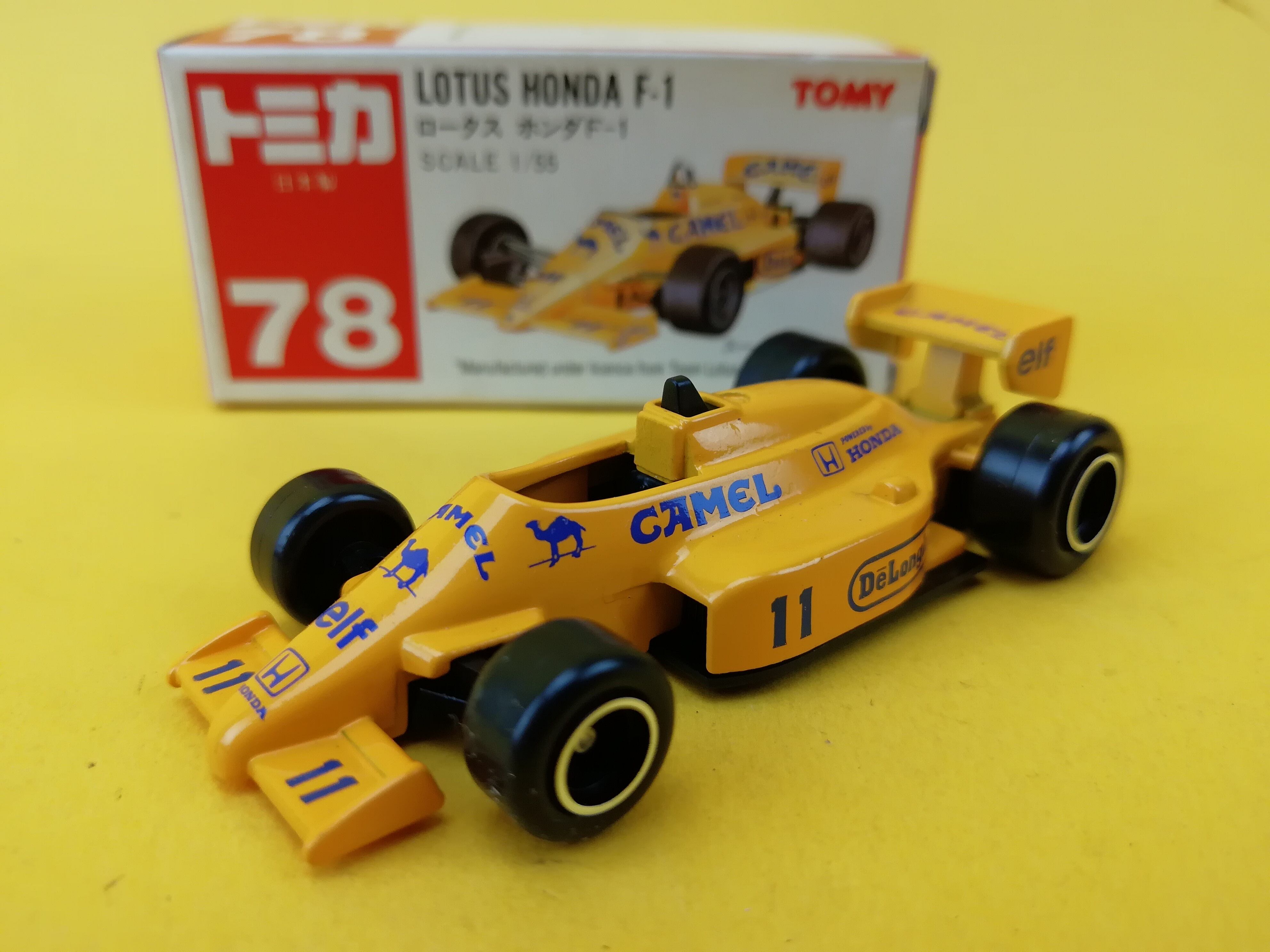 トミカ 日本製 赤箱 No.78 ロータスホンダF1