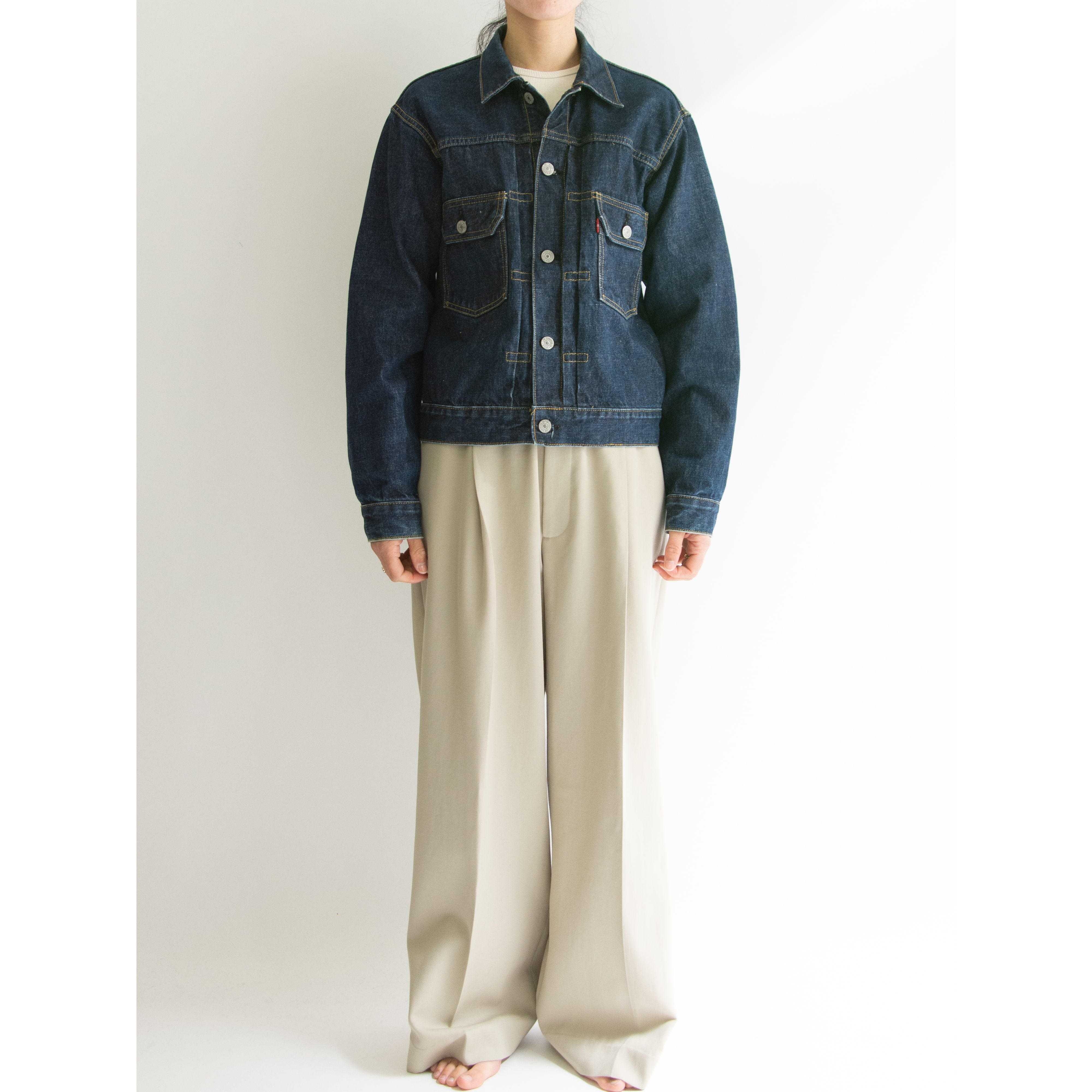 LEVI'S 77501-XX】Made in Japan 98's 2nd Denim Jacket 38size 