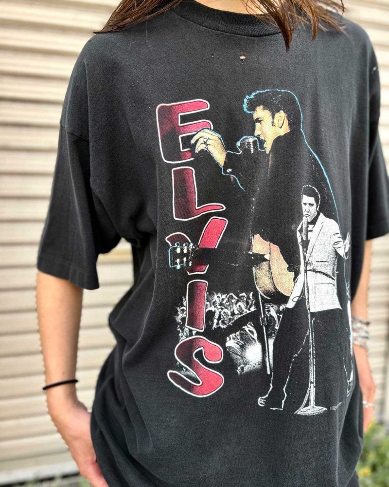 Elvis Vintage T-shirt [Elvis Presley - FAN FAIR] [Early 1990s