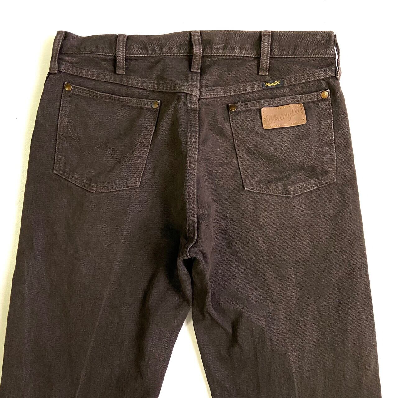 90年代 USA製 Wrangler ラングラー ストレート カラーデニムパンツ