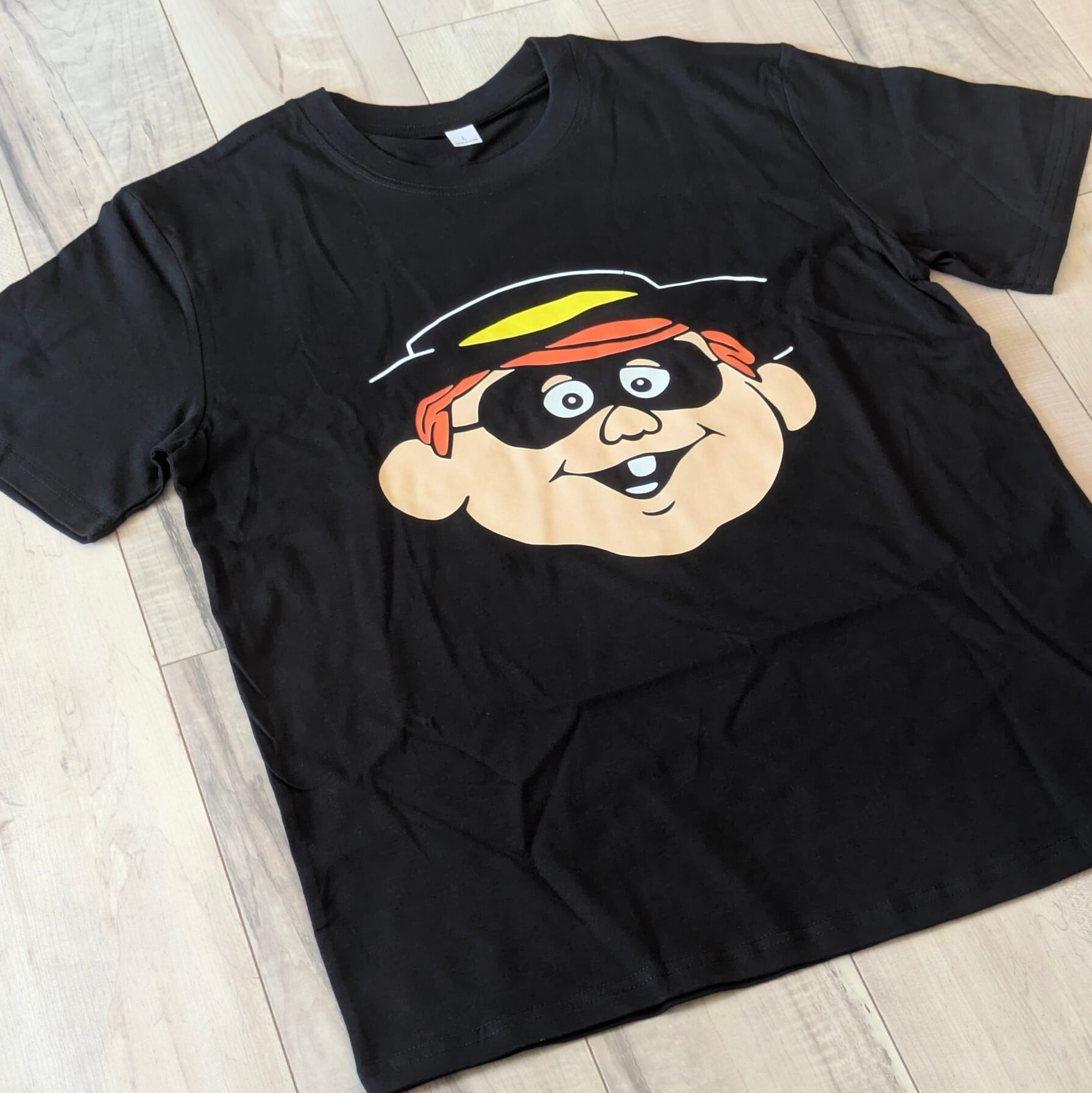 ♧【 McDonald's / マクドナルド 】HAMBURGLAR / ハンバーグラー / Tシャツ〚アメリカン雑貨 アメトイ〛