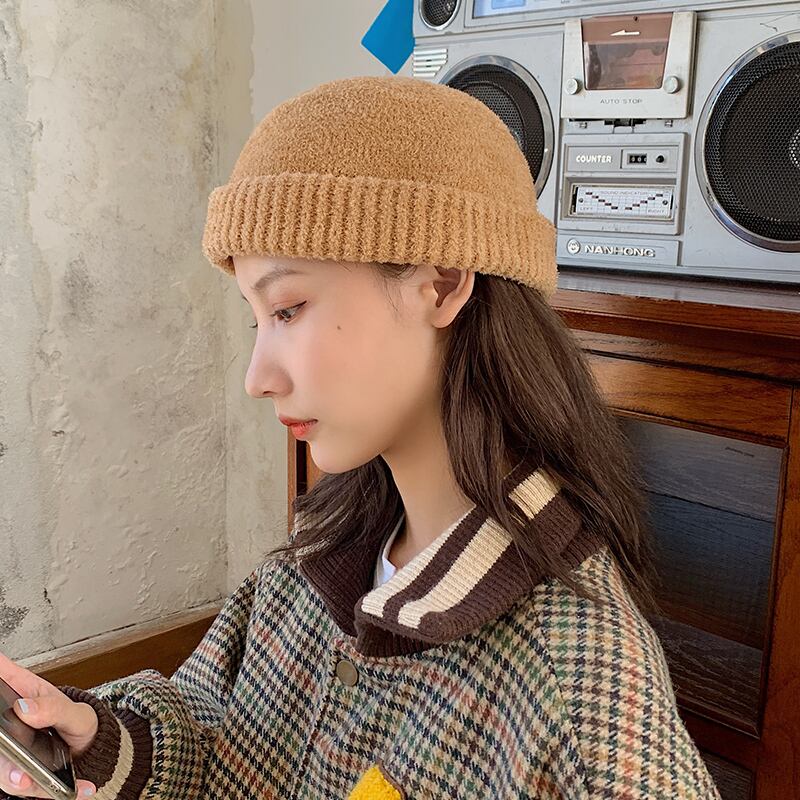 スタイルオータムウィンターニット ウールレディース 帽子 大人ガーリー スウィート キュート カジュアル 秋物 冬物 ブラック・アイド・ピーズ62685457288