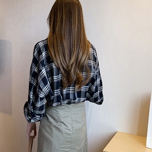 チェック柄 シャツ レディース 春秋冬 おしゃれ カジュアル 羽織り トップス きれいめ 大人 かわいい レトロ 大人可愛い 大人女子