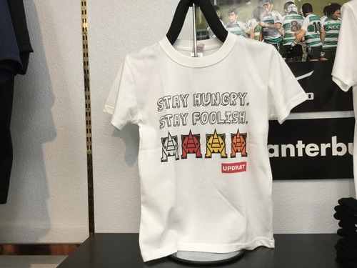 【キッズ】オリジナルサイTシャツ　ホワイト(綿100％)