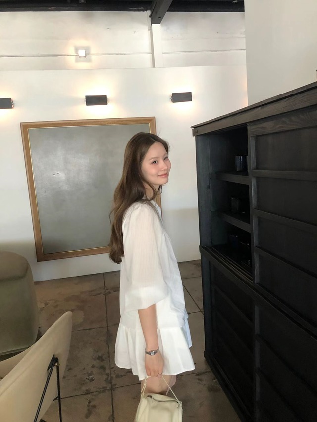 (OUNCE) blanc pintuck  blouse / 2color