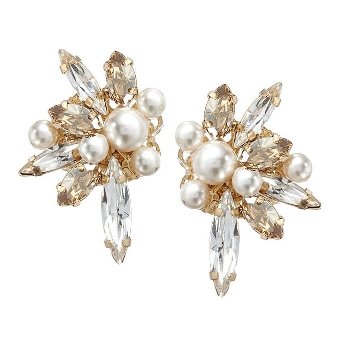 Elizabeth Bower エリザベスバウアー Starlite Statement Crystal Studs ピアス【レンタル 税込】