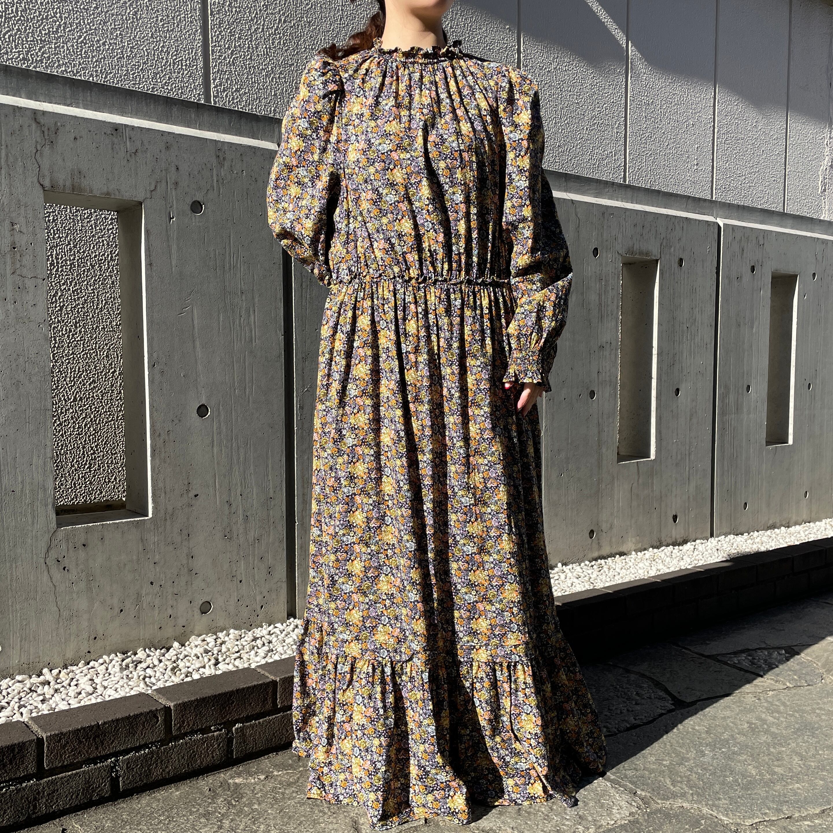 holiday collection ワンピース シアーサテンコンビワンピース | ロングワンピース | NOELA OFFICIAL