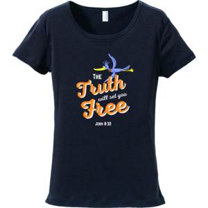 レディース Tシャツ【The Truth will set you free 】