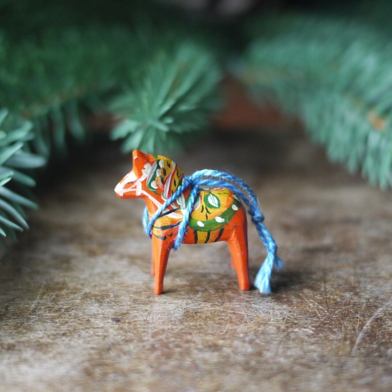 ダーラナホース 幸せを呼ぶ赤い馬 miniダーラヘスト 3㎝