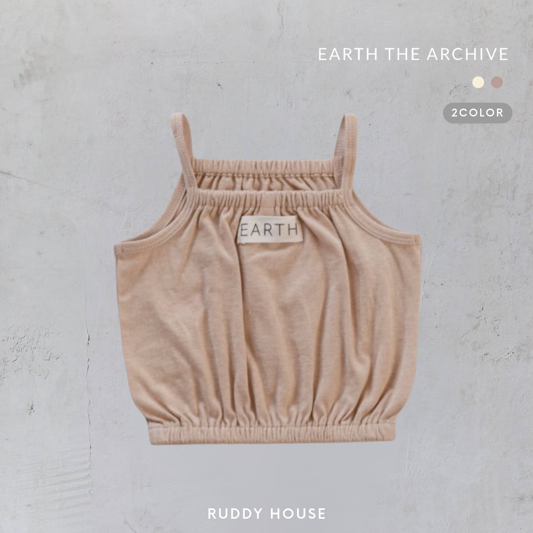【予約販売|送料無料】EARTH THE ARCHIVE / Volume sleeveless (Jersey)