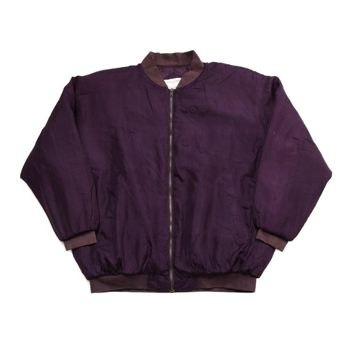 CasualCorner 90sVintage SilkBomberZipJacket