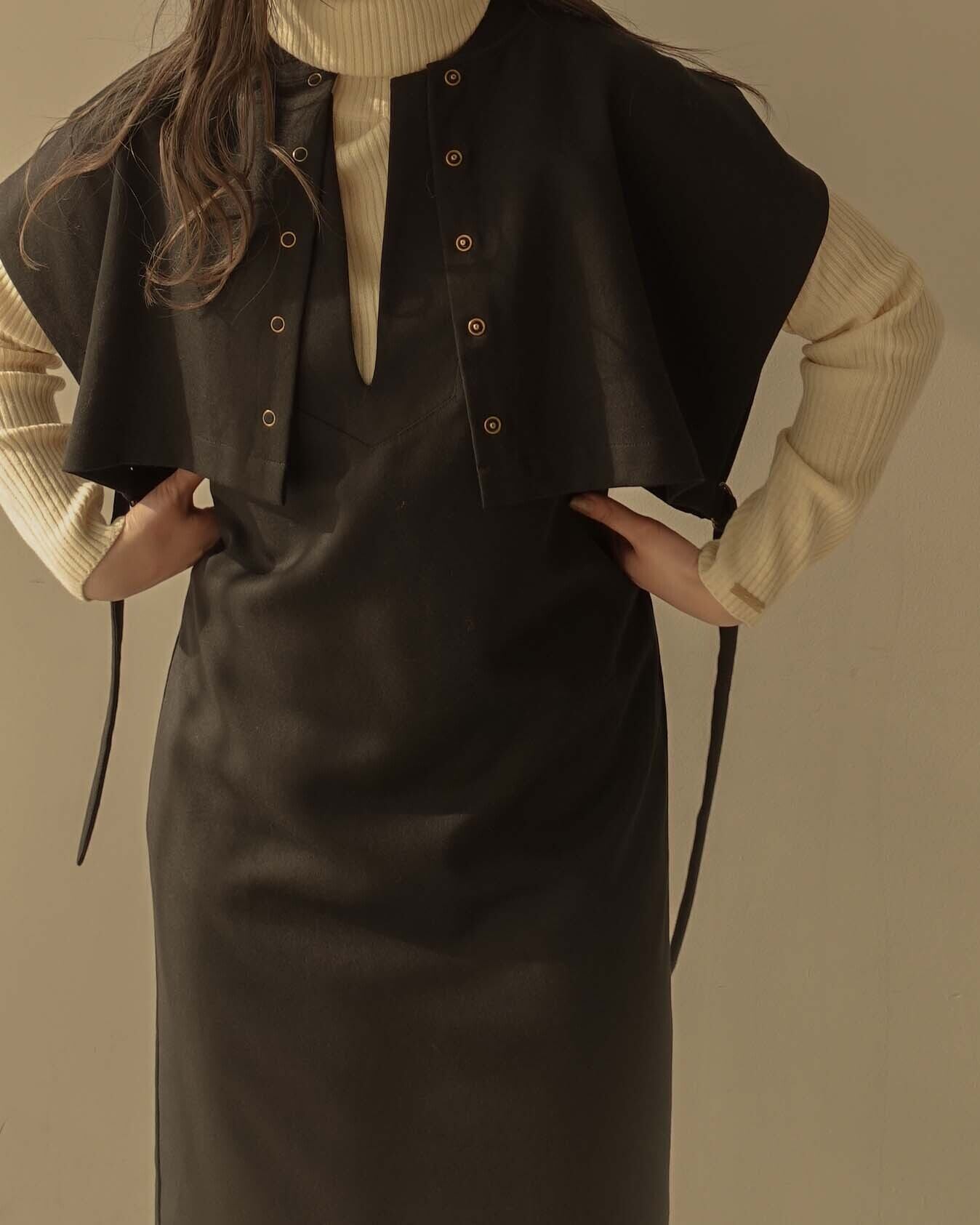 驚きの安さ Alumu. original one-piece×vest set ワンピース KApme