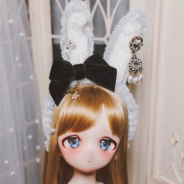 BJD人形用アクセサリー☆ 髪飾り 獣耳カチューシャブラインドボックス