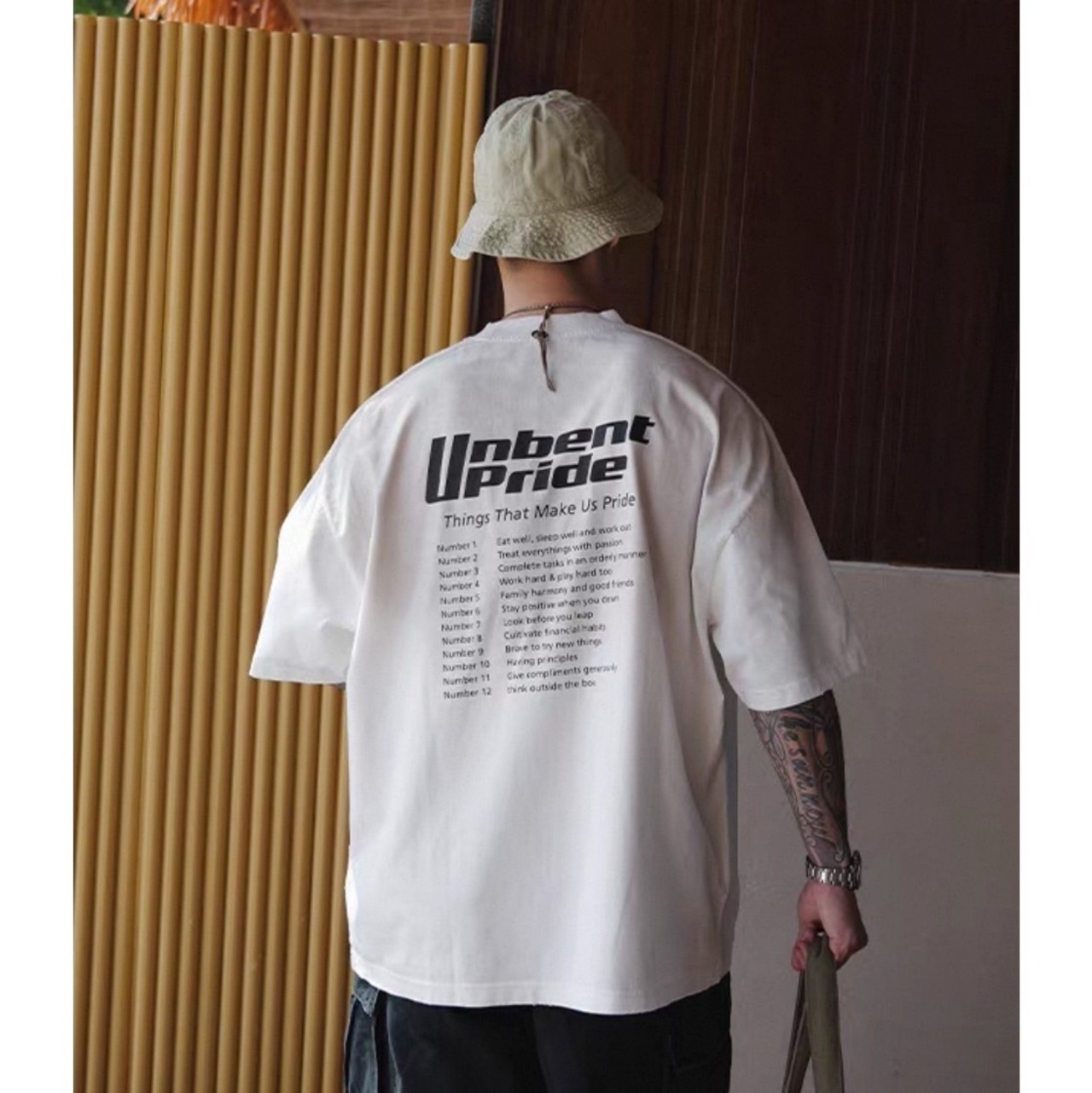 Graphic oversized street tee 1019 - 15