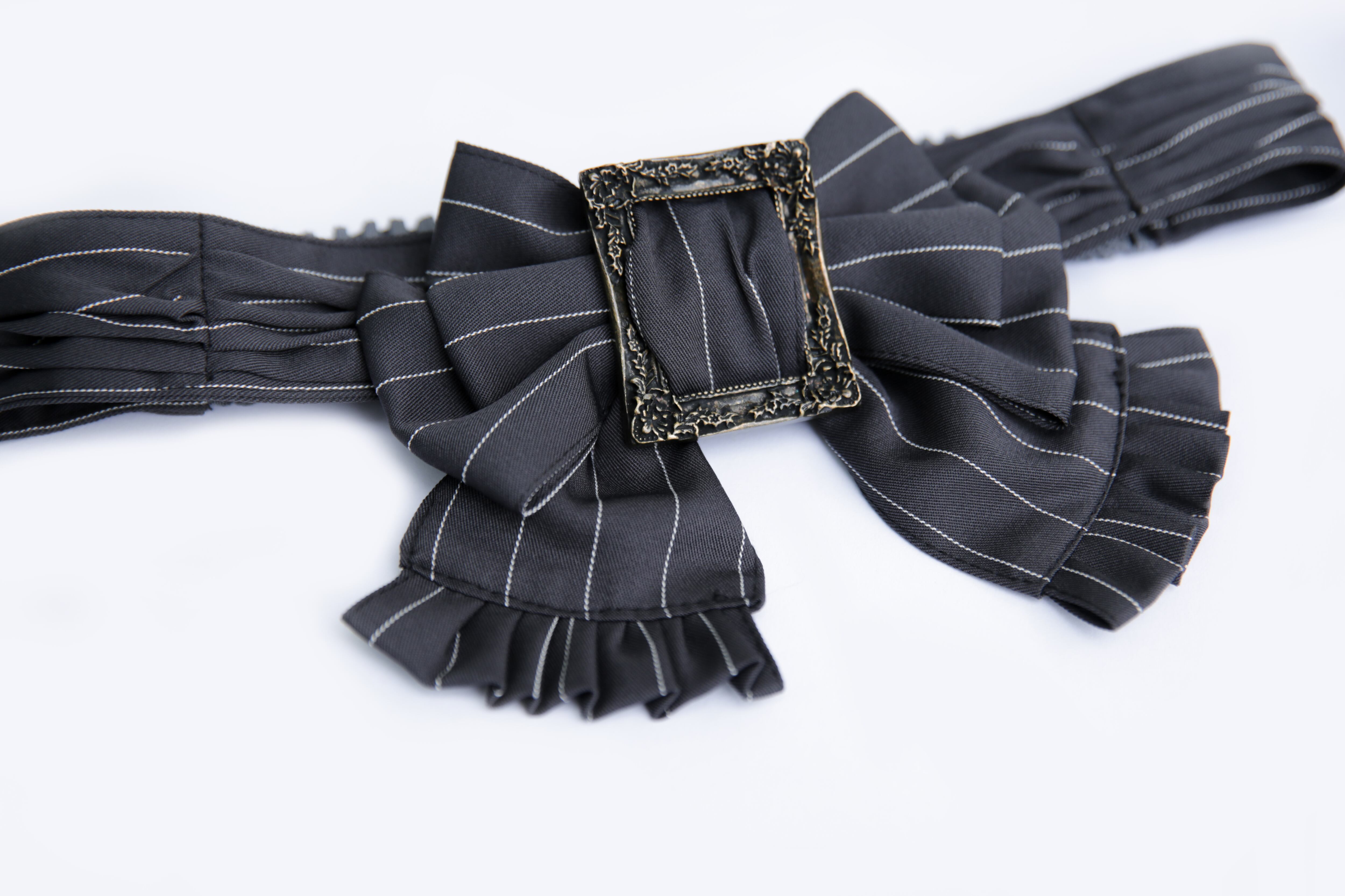 アクセサリー - To Alice (Page 1) アリス柄カフス&金バックルりぼん