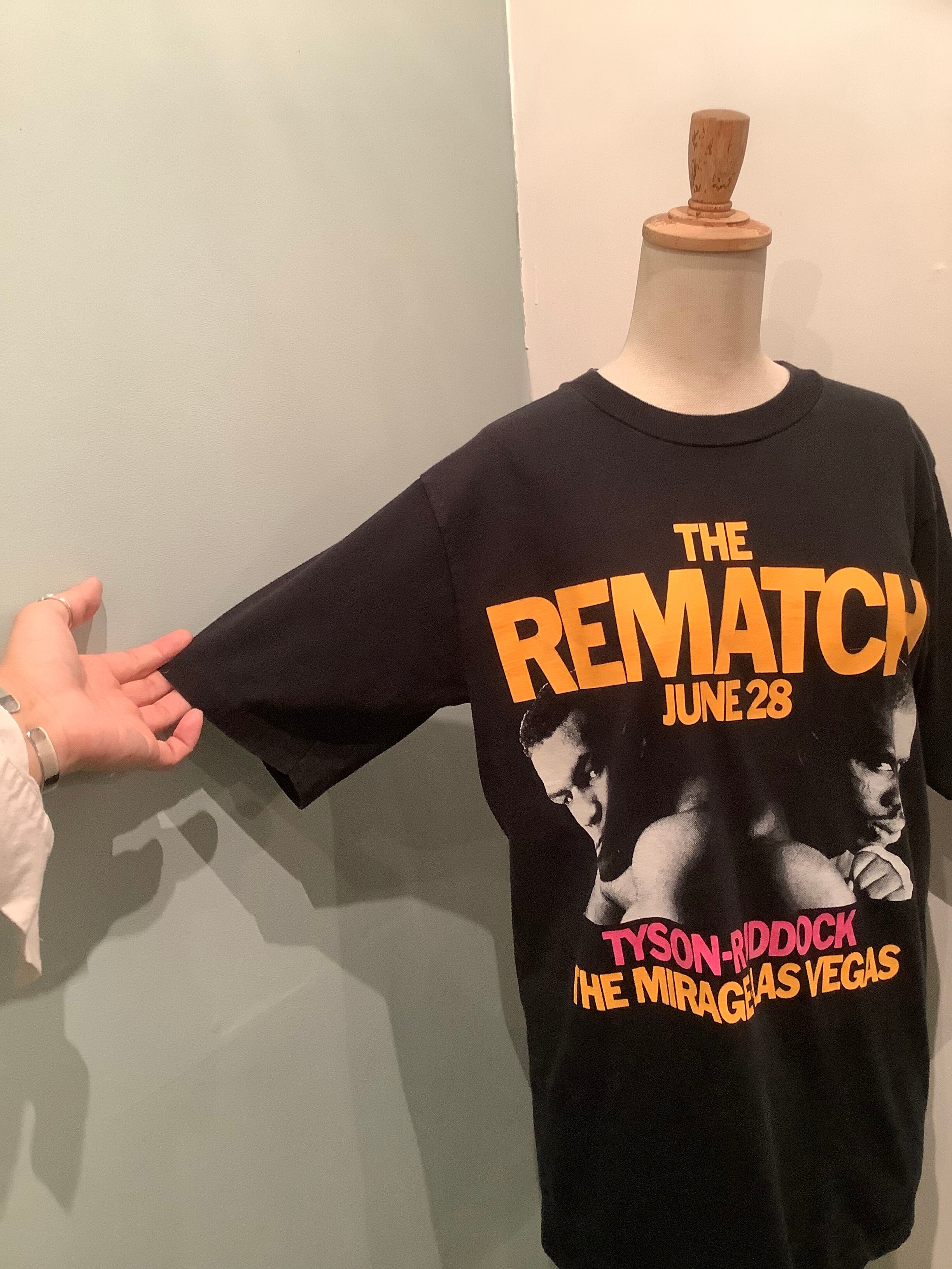90s 短かっ MIKE TYSON マイクタイソン デッドストック Tシャツ 