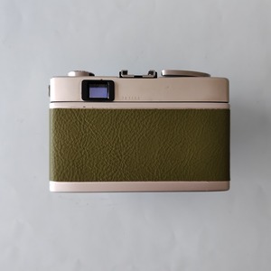 Konica C35 Flashmatic 整備済みフィルムカメラ｜本革抹茶グリーン・3ヶ月保証