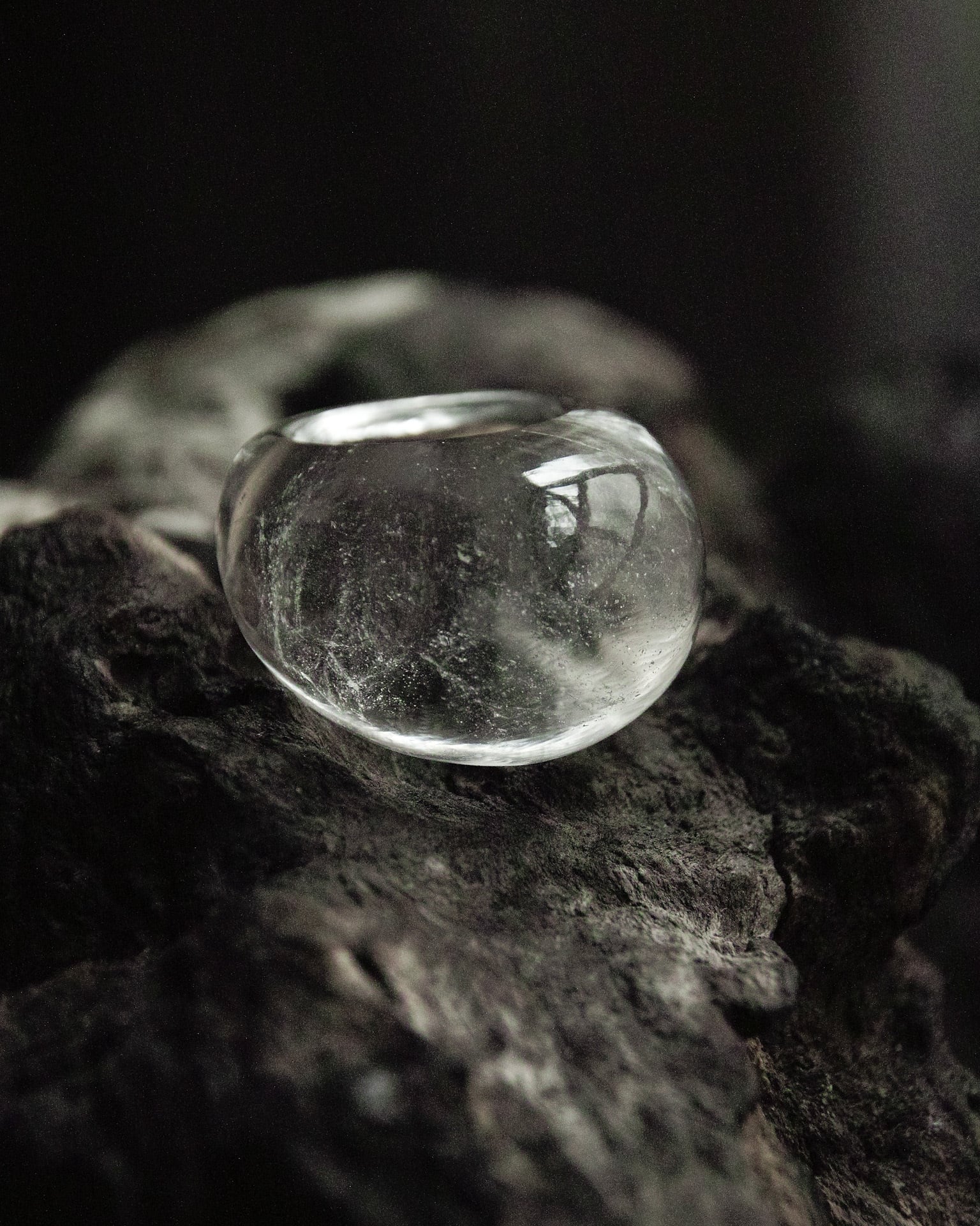 水晶　指輪　yasuhide ono yasuhide ono オノヤスヒデ 水晶リング